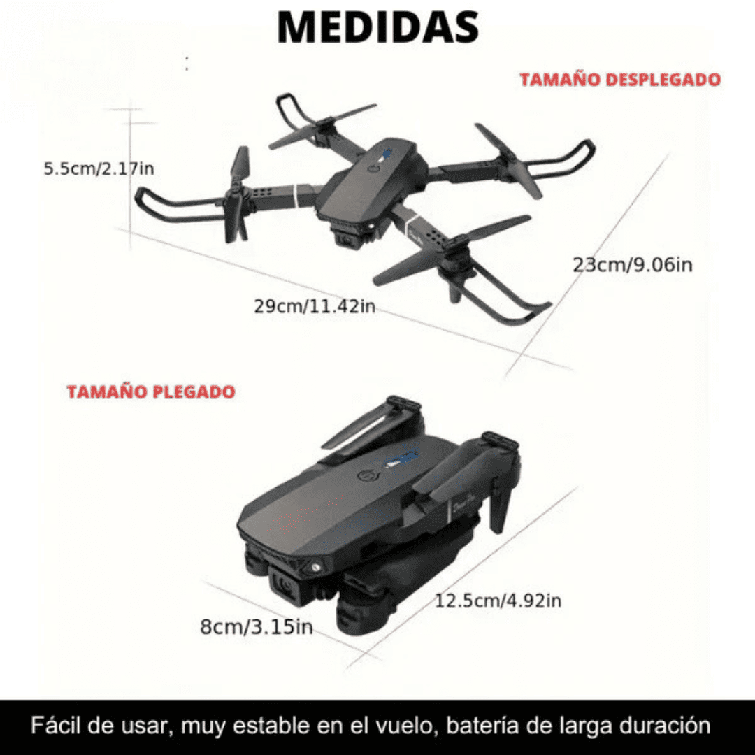 NUEVO DRONE W8 PRO MAX 2024 CON INTELIGENCIA ARTIFICIAL